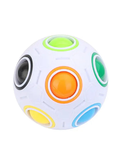 High Elasticity And Fall Resistance Puzzle Rainbow Ball Toy beldemo5-toys2