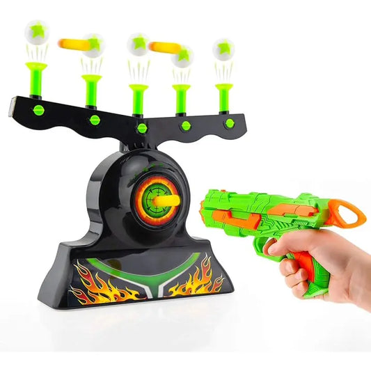 Shooting Games Toy For Age 6,7,8,9,10,Years Old Kids,Boys-Glow In The Dark Foam Blaster Toy With 10 Floating Ball Targets And 3 Foam Dart-Ideal Gift beldemo5-toys2