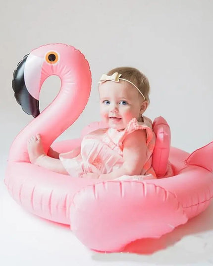 Flamingo Baby Pool Float beldemo5-toys2