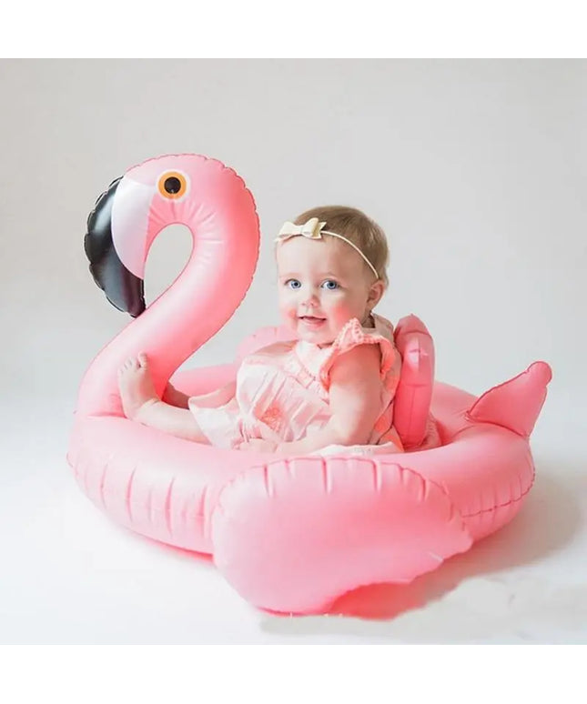 Flamingo Baby Pool Float beldemo5-toys2