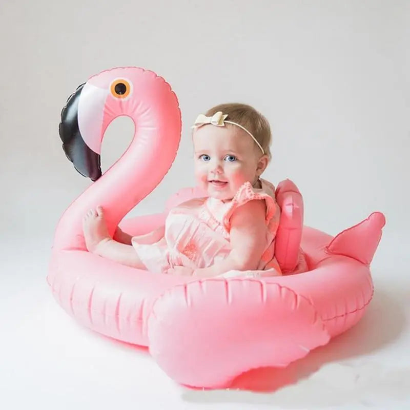 Flamingo Baby Pool Float beldemo5-toys2