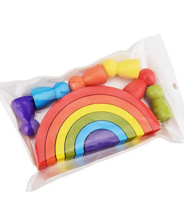 Rainbow arched building blocks beldemo5-toys2