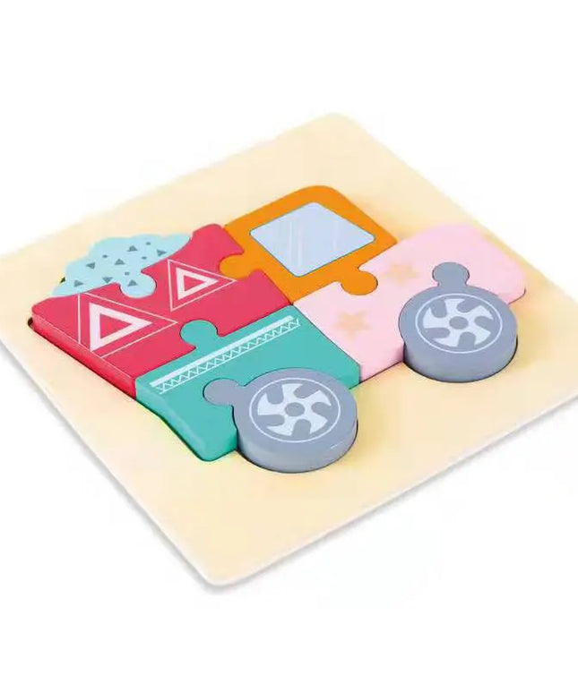 Cartoon three dimensional animal puzzle beldemo5-toys2