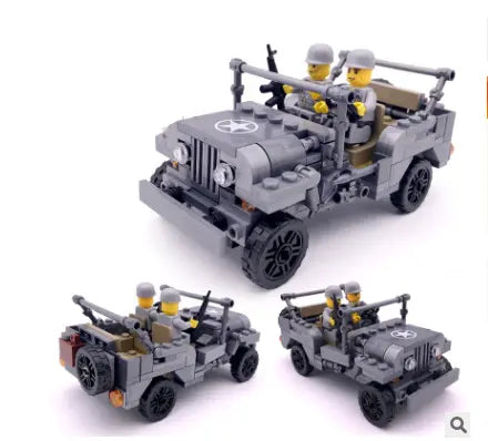 Children's educational assembled car plastic interactive building blocks toys beldemo5-toys2