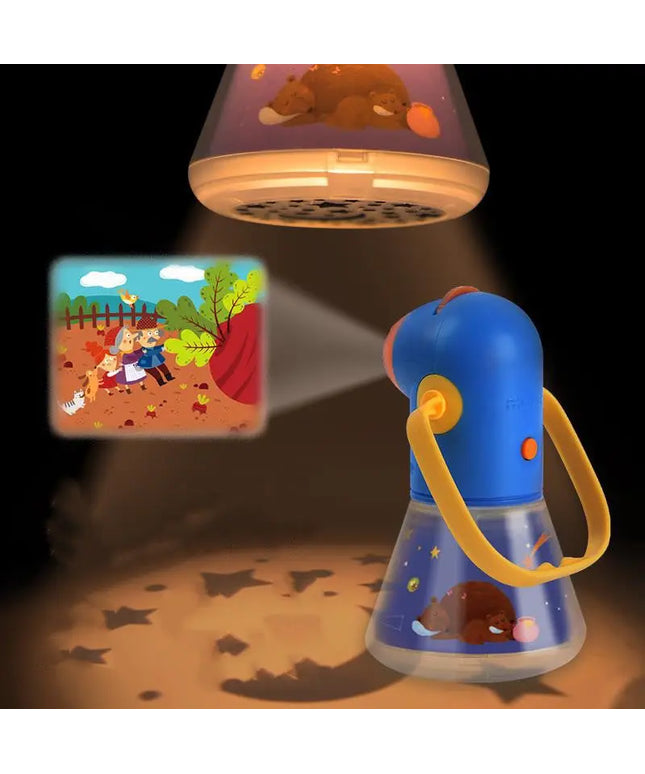 Children's Toy Storybook Torch Projector Kaleidoscope Sky Handrail Galaxy Night Light Up Cartoon Baby Toys Kids Educational Toys beldemo5-toys2