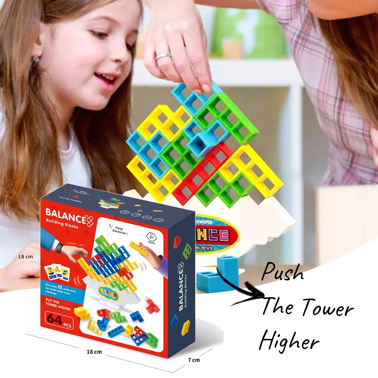 Balance Stacking Board Games Kids Adults Tower Block Toys For Family Parties Travel Games Boys Girls Puzzle Buliding Blocks Toy beldemo5-toys2