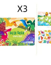 Dinosaure 3 pièces