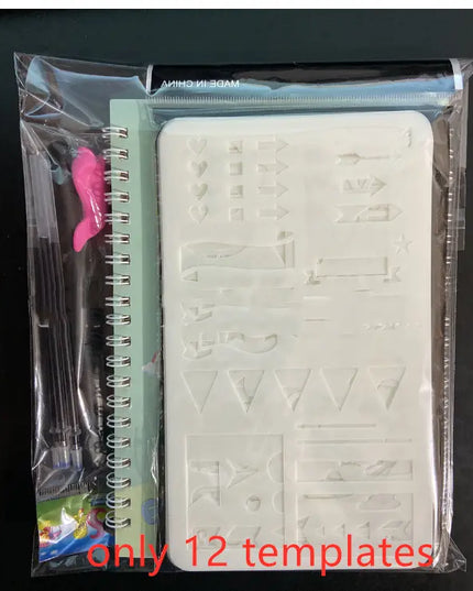 Full English version of calligraphy stickers beldemo5-toys2