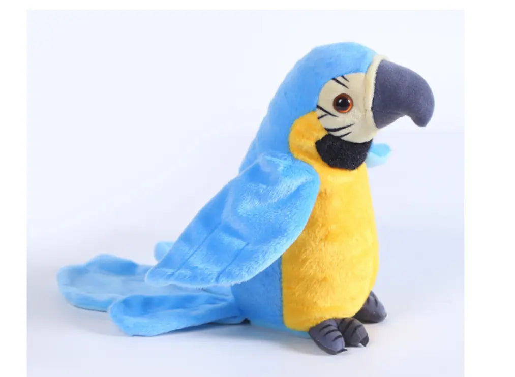 Electric Talking Parrot Plush Toy Cute Speaking Record Repeats beldemo5-toys2