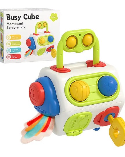 9 In 1 Busy Cube Baby & Toddler Toys Montessori Sensory Toys For Toddlers 1 2 3 Year Old Fidget Busy Board Learning Toys beldemo5-toys2