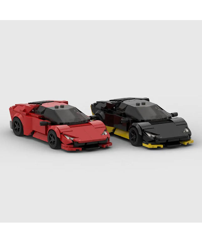 Building Block Puzzle Assembling Parts Package Racing Model beldemo5-toys2