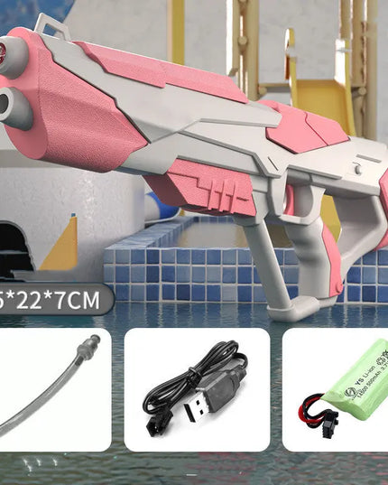 Space Water Gun Electric Automatic Water Absorption Water Fights Toy Outdoor Beach Swimming Pool Bath Toys For Children Kid Gift beldemo5-toys2