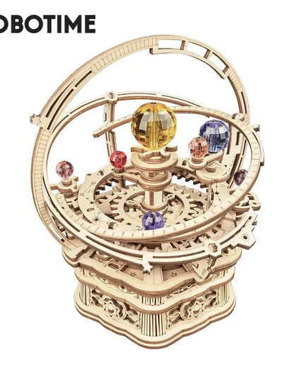 Robotime Rokr Music Box 3D Wooden Puzzle Building Kits Game Assembly Model Toys for Children Kids Birthday Christmas Gifts AMK51 beldemo5-toys2