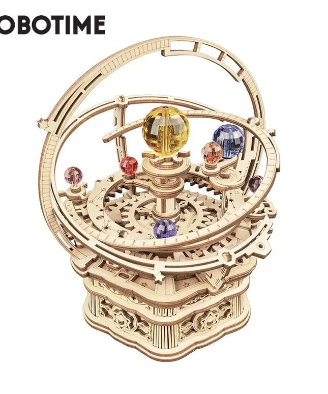 Robotime Rokr Music Box 3D Wooden Puzzle Building Kits Game Assembly Model Toys for Children Kids Birthday Christmas Gifts AMK51 beldemo5-toys2