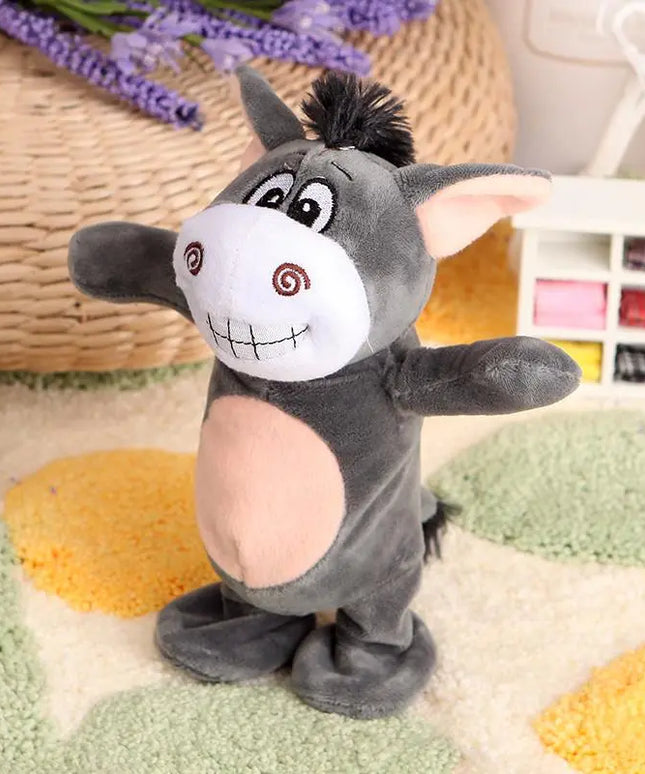 Electronic Robot Donkey Remote Control Kids Plush Toy Speak /walk/sing beldemo5-toys2