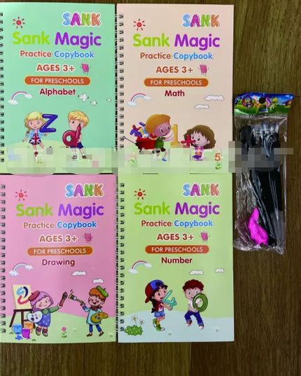 Full English version of calligraphy stickers beldemo5-toys2