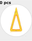10 pcs Isosceles triangle