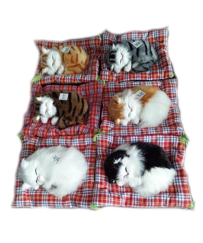 Cat Sleeping Doll With Meow Sound beldemo5-toys2
