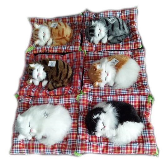 Cat Sleeping Doll With Meow Sound beldemo5-toys2