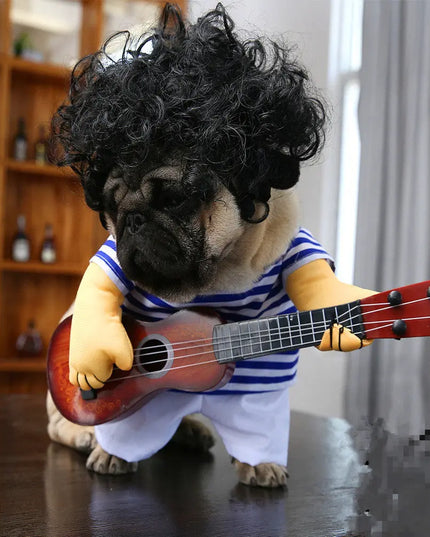 Pet dog guitarist dress beldemo5-toys2