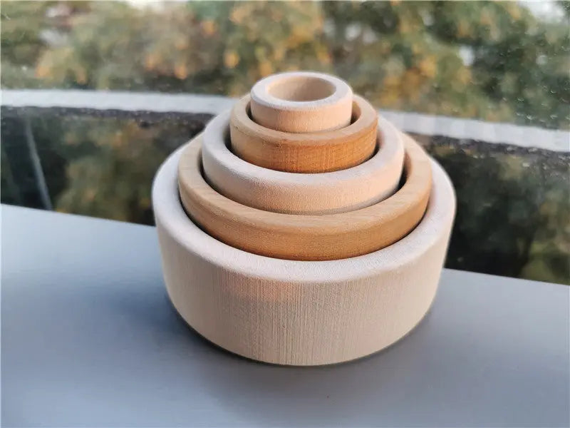 Rainbow blocks stacking bowl beldemo5-toys2