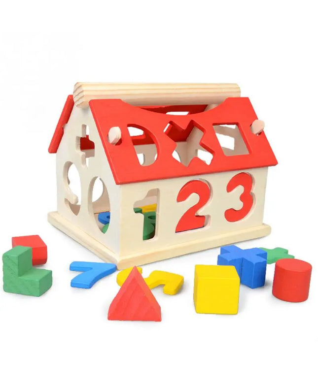 Children's Digital House Wisdom House Cute Digital Pairs Early Learning Educational Toys beldemo5-toys2