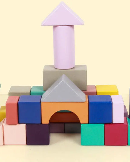 Wooden Beech Building Blocks Wood Assembling Educational Toys beldemo5-toys2
