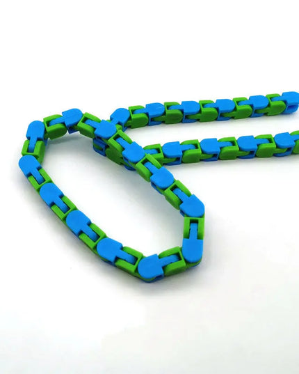 Funny Fidget Chain Anti Stress Toy for Adult Bike Chain Fidget Bracelet Puzzle Educational Toys beldemo5-toys2