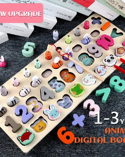 Digital building blocks early education puzzle beldemo5-toys2