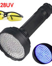 Flashlight goggles