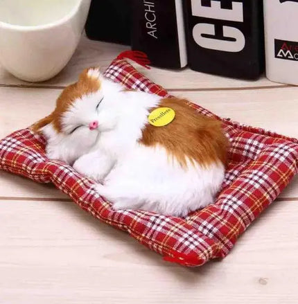 Cat Sleeping Doll With Meow Sound beldemo5-toys2