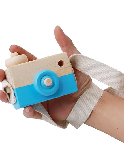 Cute Wooden Camera Toys Baby Kid Hanging Photography Prop Decoration Educational Outdoor Activity Toy Children's Day Happy Gift beldemo5-toys2