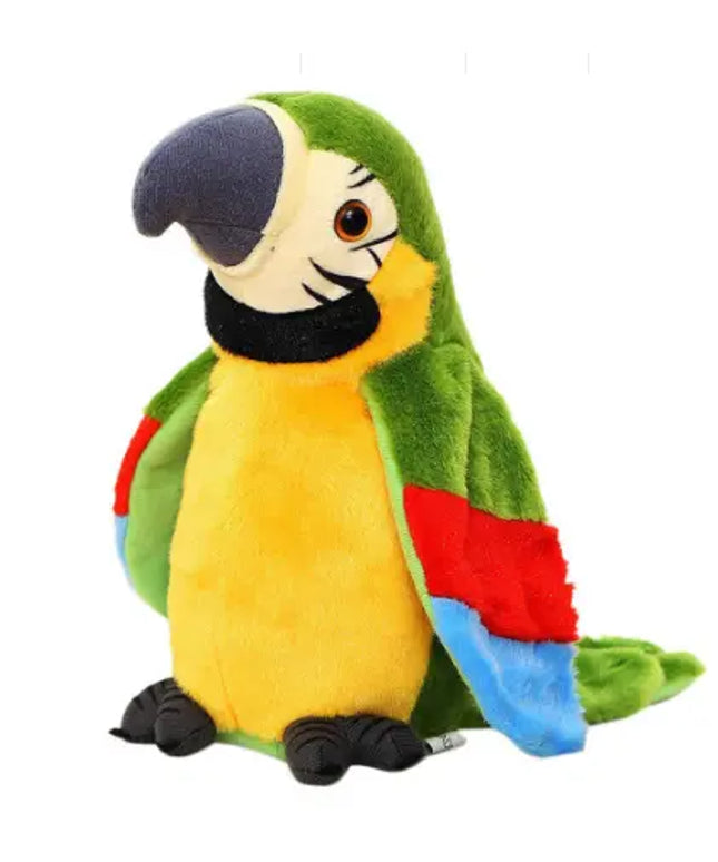 Electric Talking Parrot Plush Toy Cute Speaking Record Repeats beldemo5-toys2