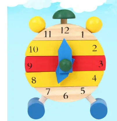 Children's Disassembly And Assembly Alarm Clock, Small Clock, Knowing Time, Preschool Education, Children's Wooden Toys beldemo5-toys2