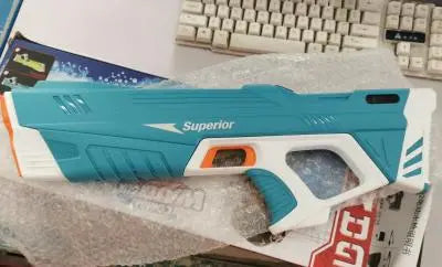 Summer Full Automatic Electric Water Gun Toy Induction Water Absorbing High-Tech Burst Water Gun Beach Outdoor Water Fight Toys beldemo5-toys2
