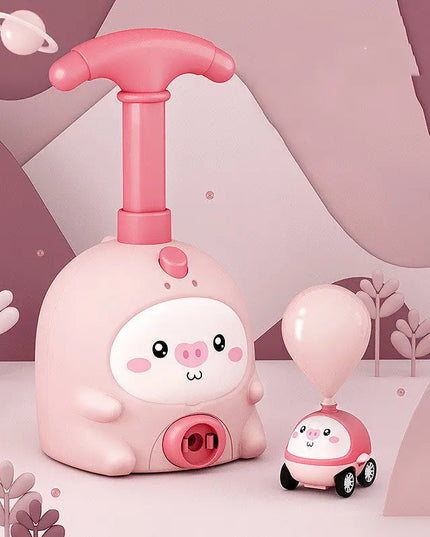 Balloon Car Toys For Babies 2 To 4 6 Years Kids Educational Air Power Balloon Car Launch Tower Montessori Toy For Children Gift beldemo5-toys2