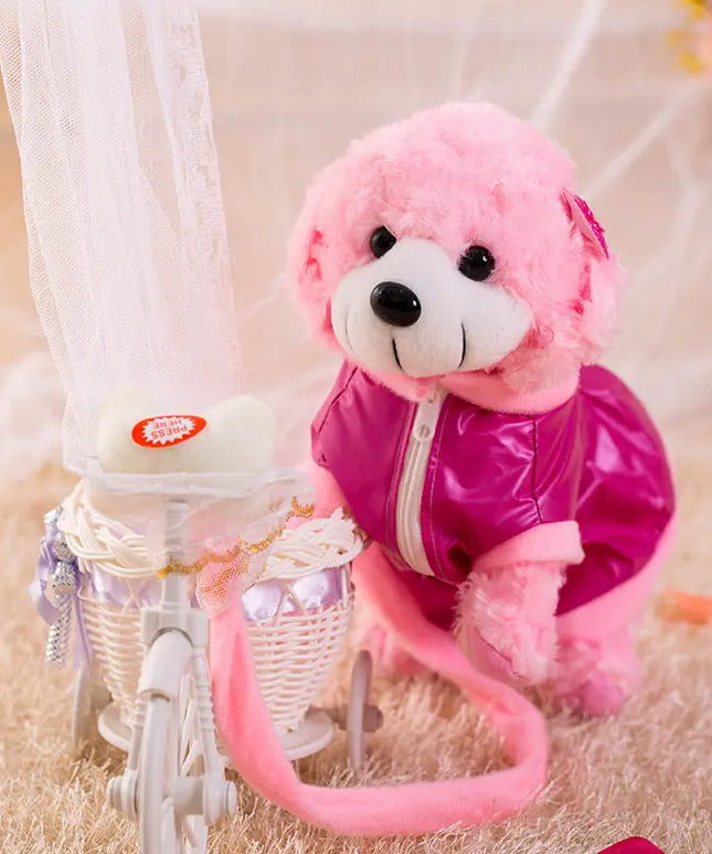 New 48 one generation of generation of generation of creative electric lead rope puppy electronic pet remote control child plush toy dog beldemo5-toys2