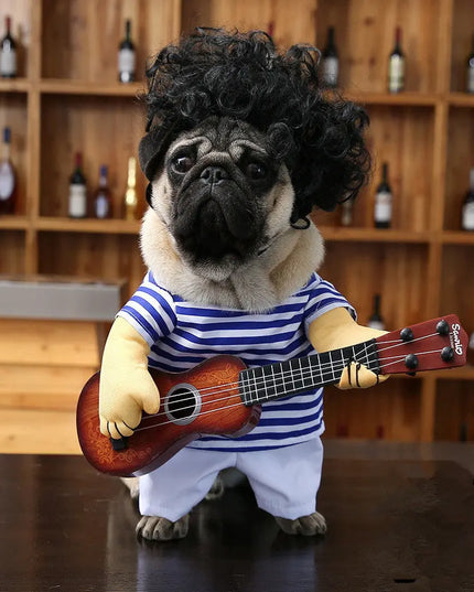Pet dog guitarist dress beldemo5-toys2