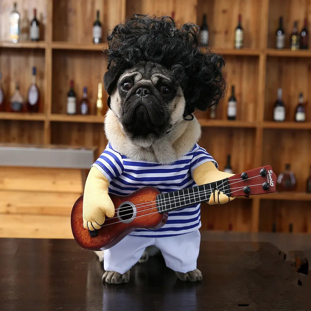 Pet dog guitarist dress beldemo5-toys2