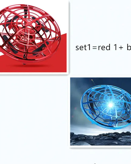 Gesture induction flying saucer beldemo5-toys2