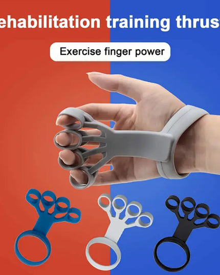 Silicone Grip Device Finger Exercise Stretcher Arthritis Hand Grip Trainer Strengthen Rehabilitation Training To Relieve Pain beldemo5-toys2