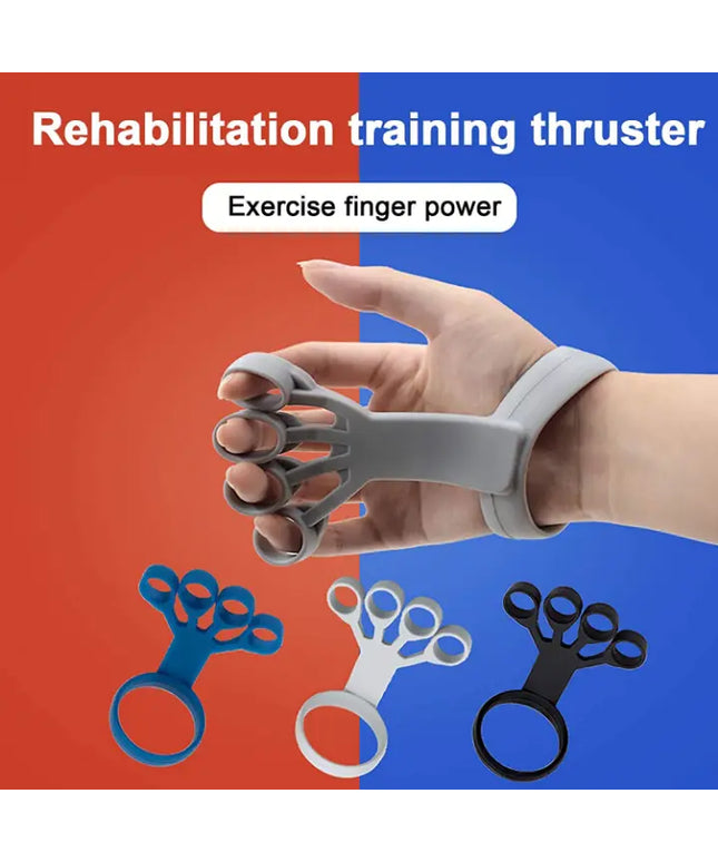 Silicone Grip Device Finger Exercise Stretcher Arthritis Hand Grip Trainer Strengthen Rehabilitation Training To Relieve Pain beldemo5-toys2