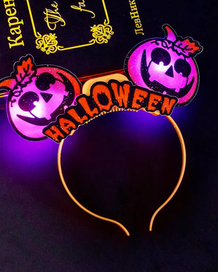 Halloween props gift glowing ring pumpkin lantern beldemo5-toys2