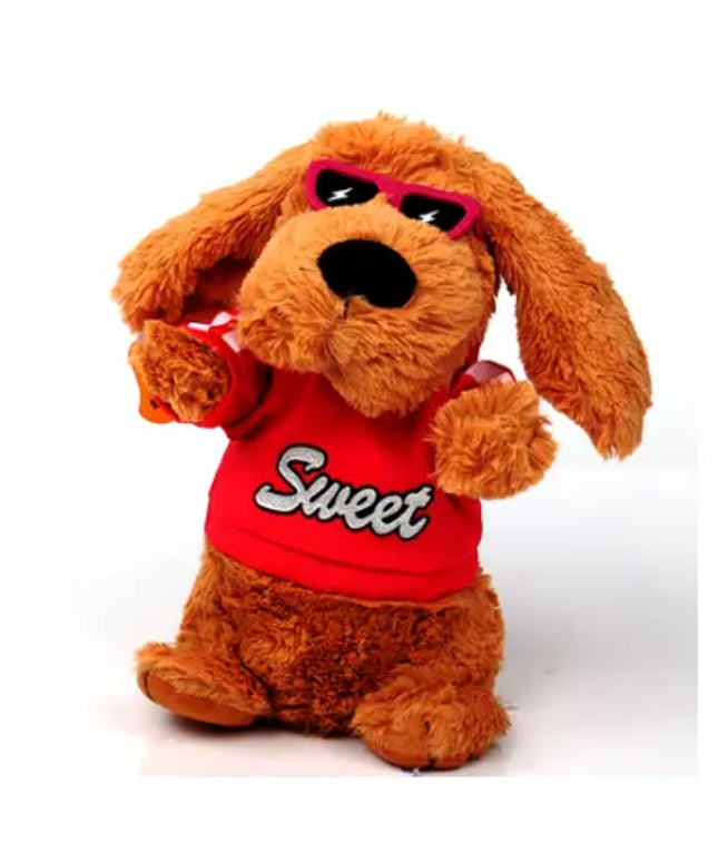 Moving ear glasses puppy electric plush toy dog beldemo5-toys2