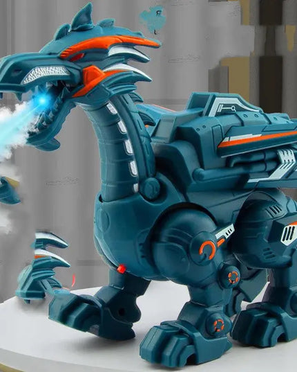 Electric Spray Mechanical Dinosaur Toy Model Multifunctional Sound And Light Toy beldemo5-toys2