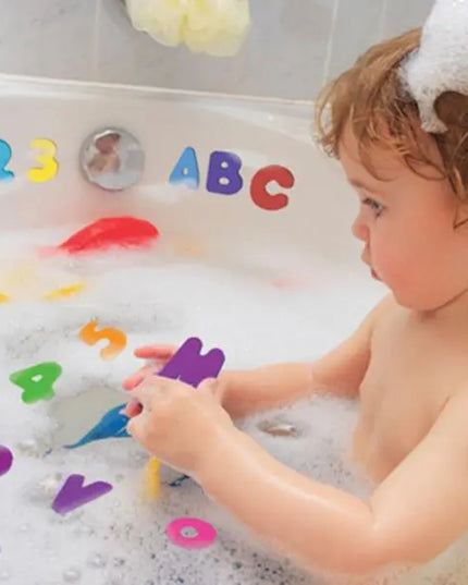 36PCS Letters Numbers Kids Baby Toy Early Educational Toy Tool Bath Toy beldemo5-toys2