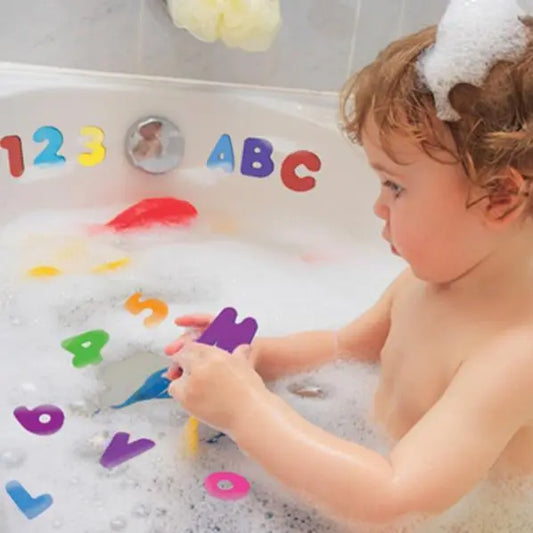 36PCS Letters Numbers Kids Baby Toy Early Educational Toy Tool Bath Toy beldemo5-toys2