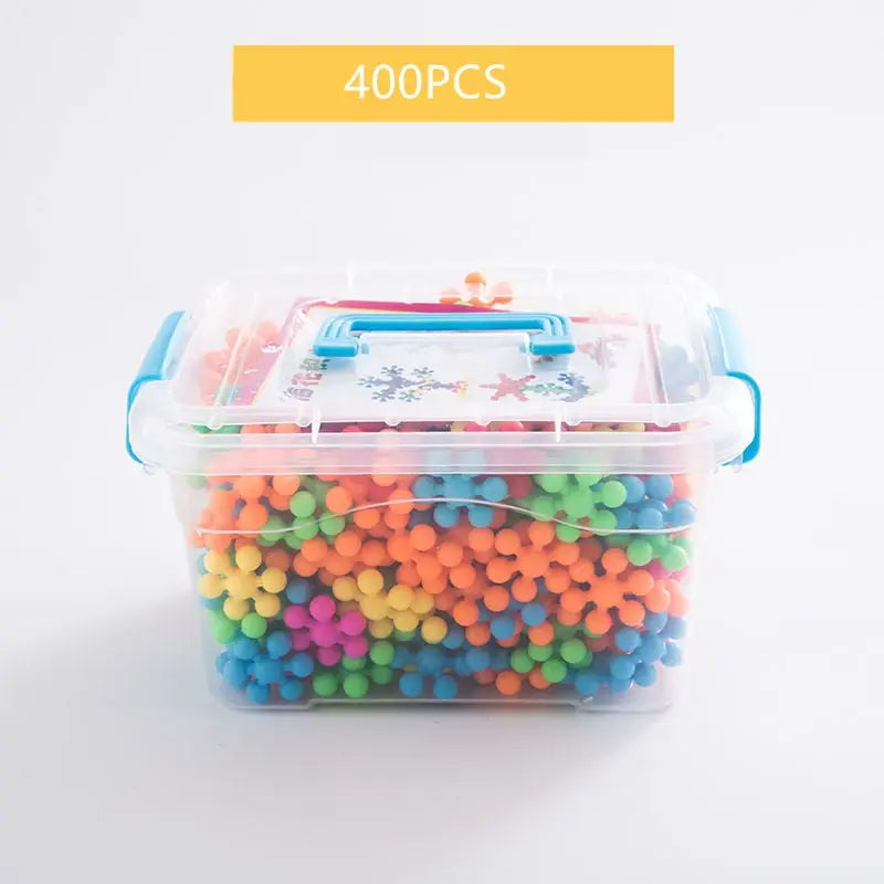 Plum Blossom Blocks Snowflake Set Children's Educational Toys beldemo5-toys2