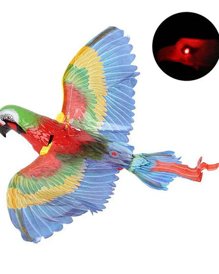 Simulation Bird Cat Interactive Pet Toys Hanging Eagle Flying Teasering Play Kitten Dog Toys Animals Cat Accessories Supplies beldemo5-toys2
