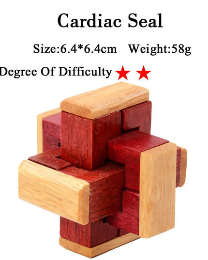 Kongming lock bamboo educational toy beldemo5-toys2